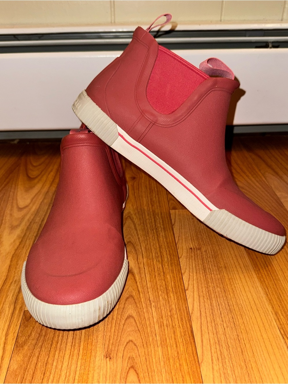 Womens L.L.Bean Pink Rainboots